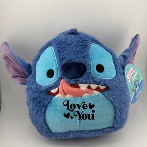 Stitch FuzzAMallpows (Lilo & Stitch) Plush Toy with "Be Mine"
